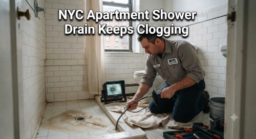 NYC Apartment Shower Drain Clogging? Expert Fixes & Tips