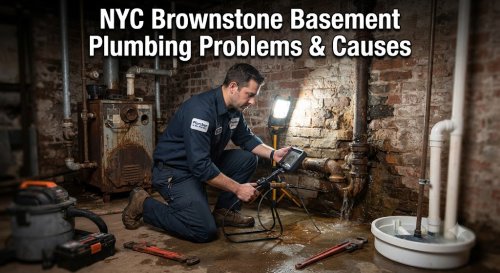 NYC Brownstone Basement Plumbing Problems & Causes