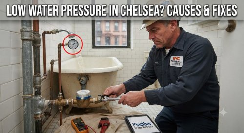 Low Water Pressure in Chelsea? Causes & Fixes