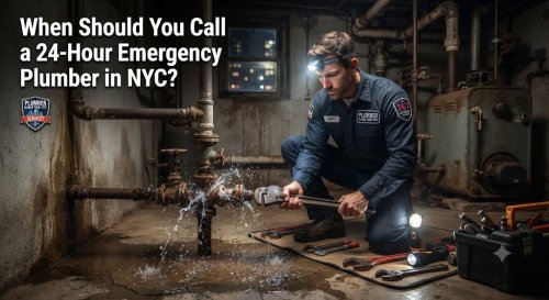 When Should You Call a 24-Hour Emergency Plumber in NYC?