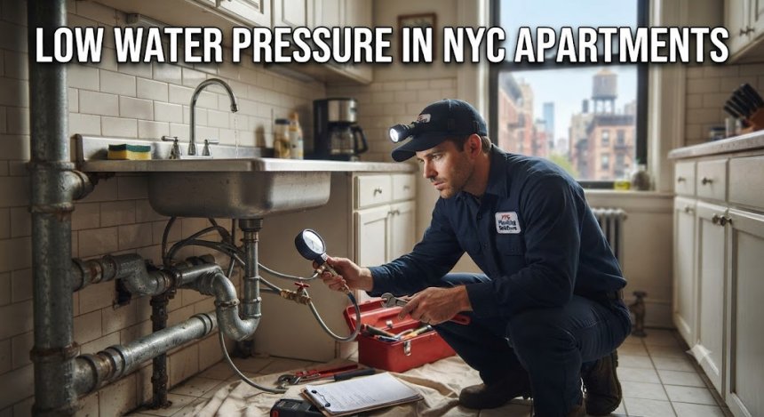 Low Water Pressure in NYC Apartments: Causes & Fixes