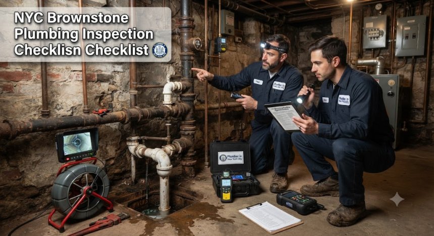NYC Brownstone Plumbing Inspection Checklist