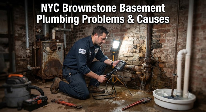 NYC Brownstone Basement Plumbing Problems & Causes