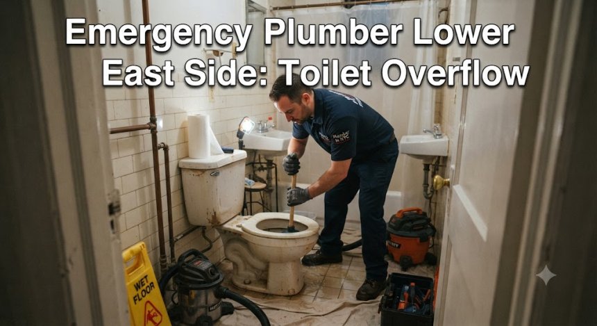 Emergency Plumber Lower East Side: Toilet Overflow