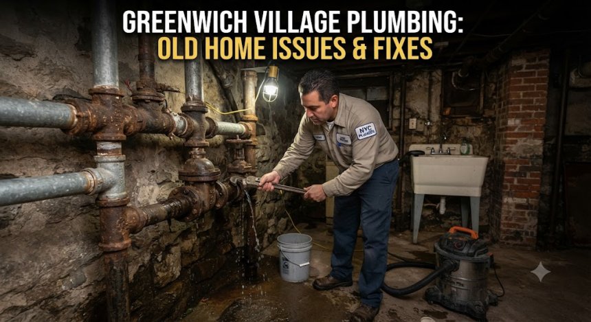 Greenwich Village Plumbing: Old Home Issues & Fixes