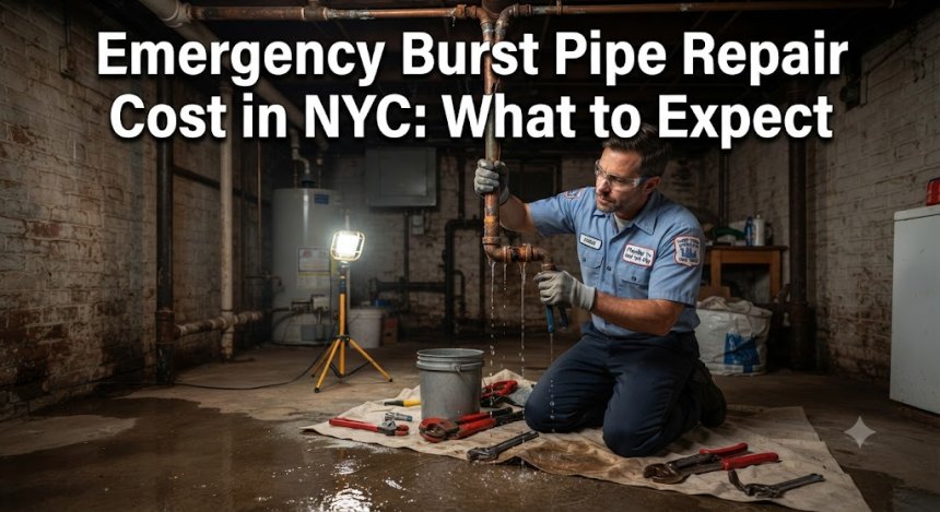 Emergency Burst Pipe Repair Cost in NYC: What to Expect