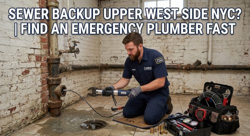 Sewer Backup Upper West Side NYC? | Find an Emergency Plumber Fast