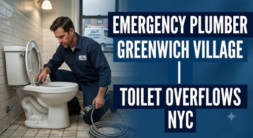Emergency Plumber Greenwich Village | Toilet Overflows NYC