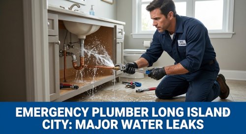 Emergency Plumber Long Island City: Major Water Leaks