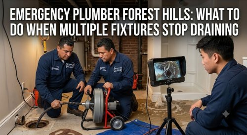 Emergency Plumber Forest Hills: Multiple Fixtures Clogged