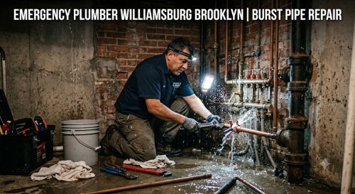 Emergency Plumber Williamsburg Brooklyn | Burst Pipe Repair