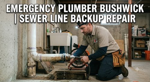 Emergency Plumber Bushwick | Sewer Line Backup Repair