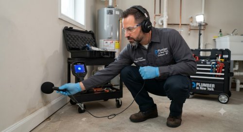 Fugas Ocultas en Elmhurst | Detección Experta