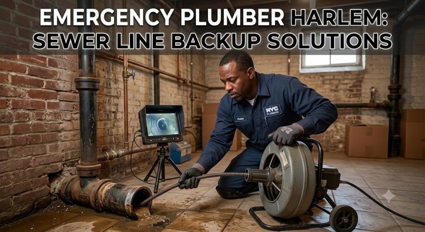 Emergency Plumber Harlem: Sewer Line Backup Solutions