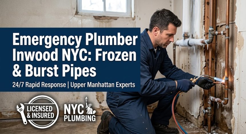 Emergency Plumber Inwood NYC: Frozen & Burst Pipes