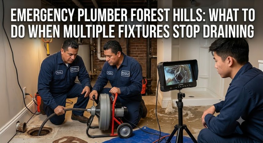 Emergency Plumber Forest Hills: Multiple Fixtures Clogged
